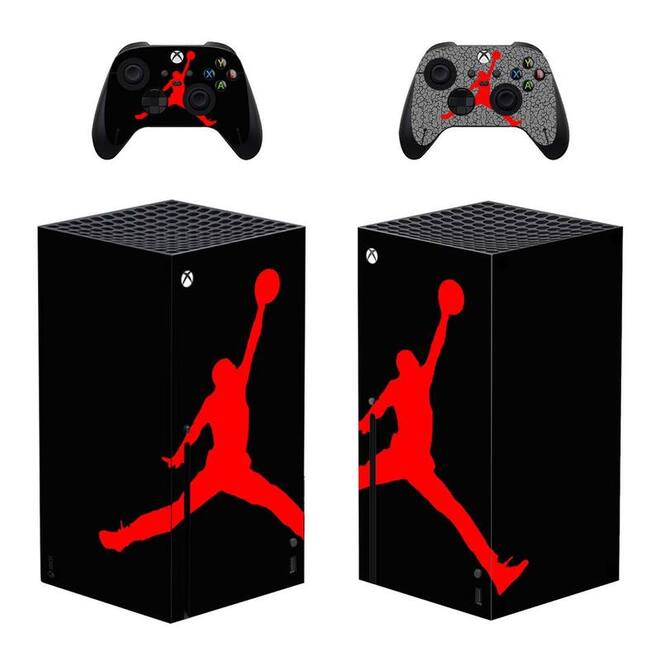 Xbox Series X NBA Air Jordan Skins 